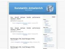 Tablet Screenshot of konstantin.antselovich.com